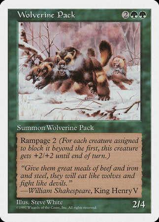 Wolverine Pack [Fifth Edition] - TCG Master