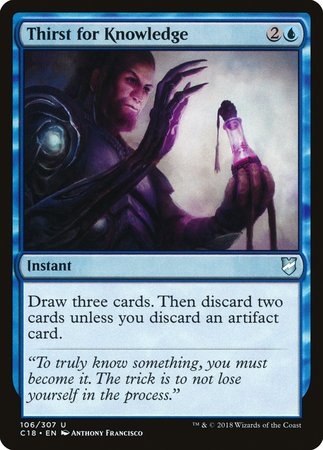 Thirst for Knowledge [Commander 2018] - TCG Master