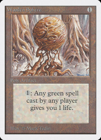 Wooden Sphere [Unlimited Edition] - TCG Master