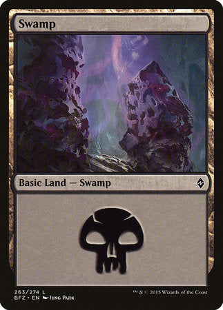 Swamp (263) [Battle for Zendikar] - TCG Master