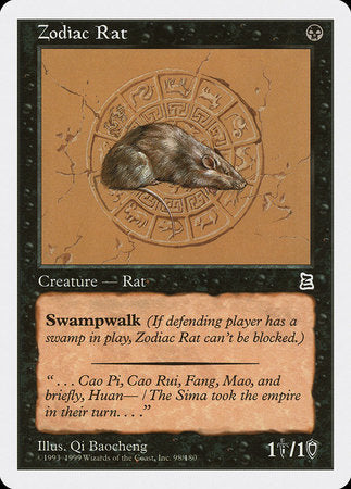 Zodiac Rat [Portal Three Kingdoms] - TCG Master