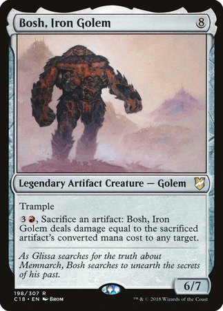 Bosh, Iron Golem [Commander 2018] - TCG Master