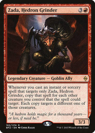 Zada, Hedron Grinder [Battle for Zendikar] - TCG Master