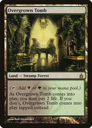 Overgrown Tomb [Ravnica: City of Guilds] - TCG Master