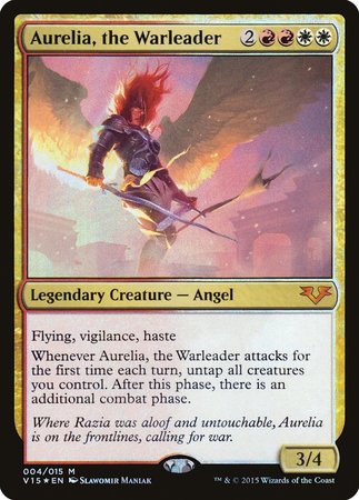 Aurelia, the Warleader [From the Vault: Angels] - TCG Master