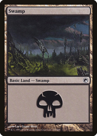 Swamp (239) [Scars of Mirrodin] - TCG Master