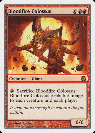 Bloodfire Colossus [Ninth Edition] - TCG Master