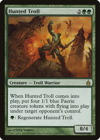 Hunted Troll [Ravnica: City of Guilds] - TCG Master