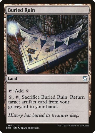 Buried Ruin [Commander 2018] - TCG Master