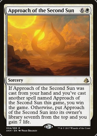 Approach of the Second Sun [Amonkhet] - TCG Master