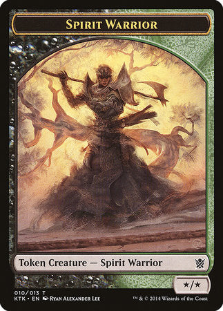 Spirit Warrior Token [Khans of Tarkir Tokens] - TCG Master