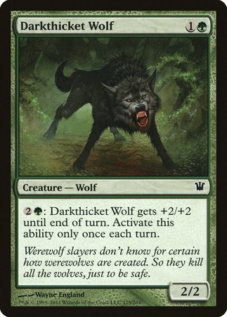 Darkthicket Wolf [Innistrad] - TCG Master