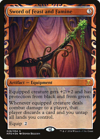 Sword of Feast and Famine [Kaladesh Inventions] - TCG Master