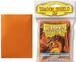 Dragon Shield Small Size Sleeve - Orange - TCG Master