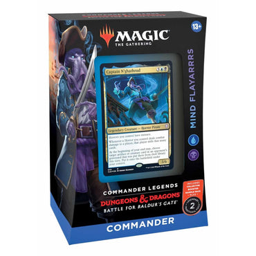 Commander legends baldur's gate: commander deck (mind flayarrrs)