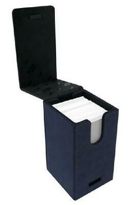 Suede Sapphire Alcove Tower Deck Box - TCG Master